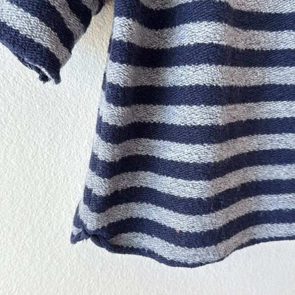 M.i.H Striped Wool Cotton Blend Semi Cropped Sweater Top - Picture 6 of 13